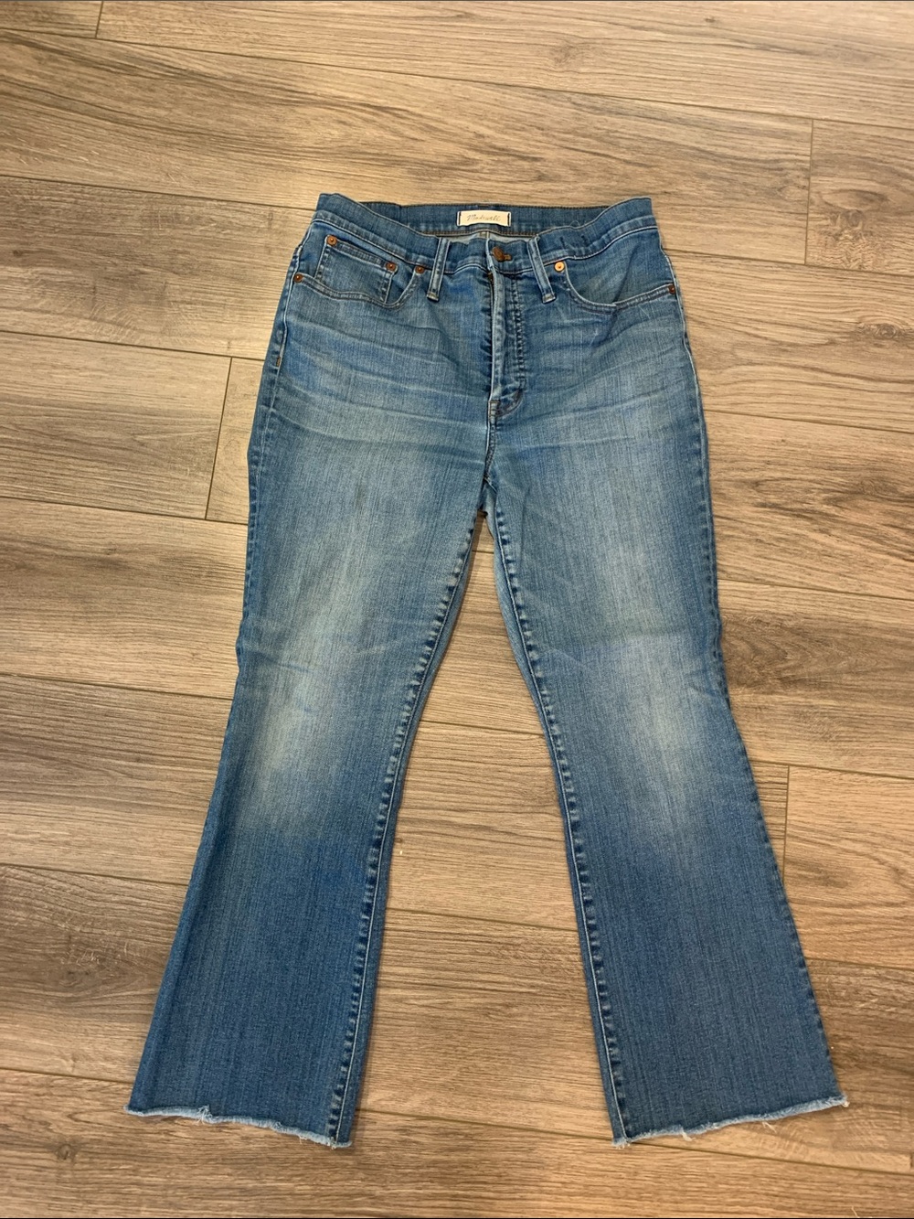 Madewell Cali Demi-Boot Jeans - size 30